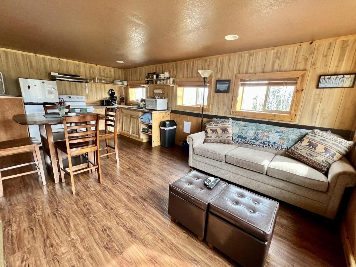 Modern Log Cabin Denali Park Eksteriør billede